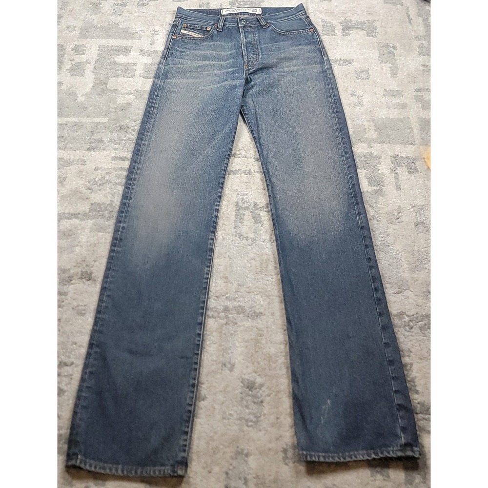 VTG Diesel Kratt Jeans Men's Blue Denim Button Fly Sz 30x34 Made In Italy